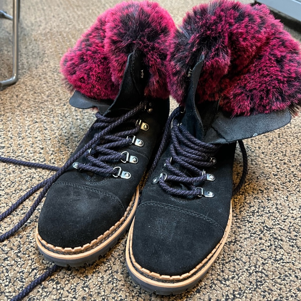 Sam Edelman Faux Fur Boots